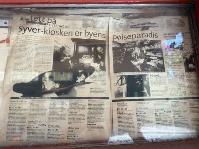 Aftenposten: Syver-kiosken er byens pølseparadis